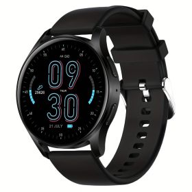 Trendy Smart Watch, Smart Watch For Men And Women, Make,answer Calls, Wireless Smart Watch, Fitness Tracker With Calorie Tracker, Pedometer, Text (Option: Black)